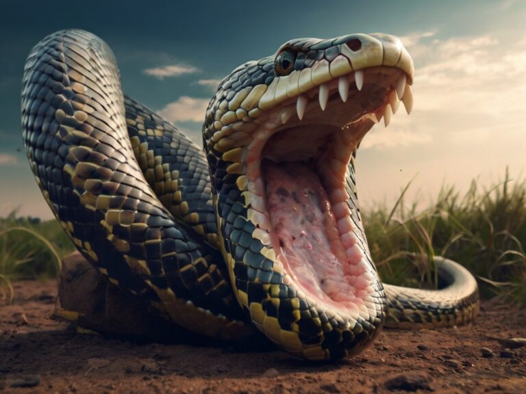 Seeing big snake in dream