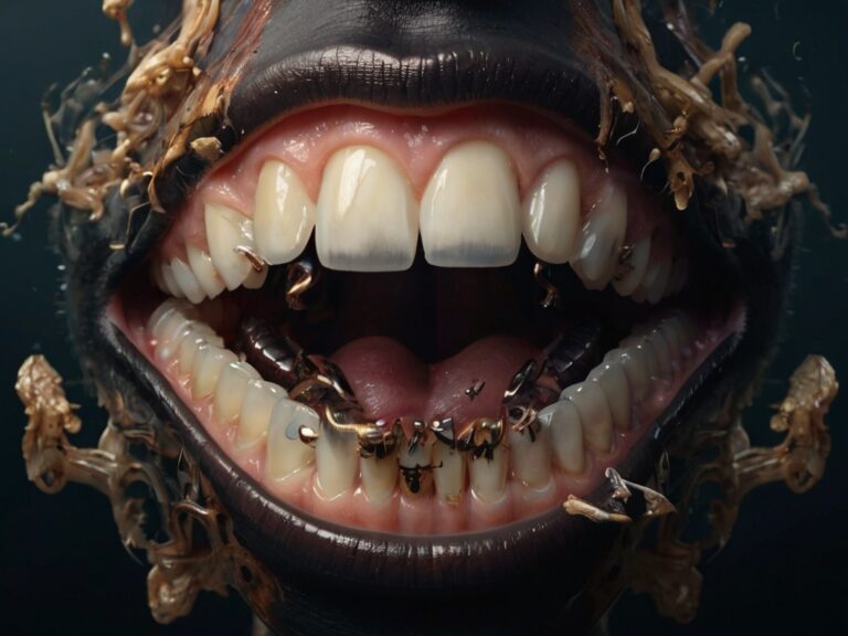 Teeth falling out in dream